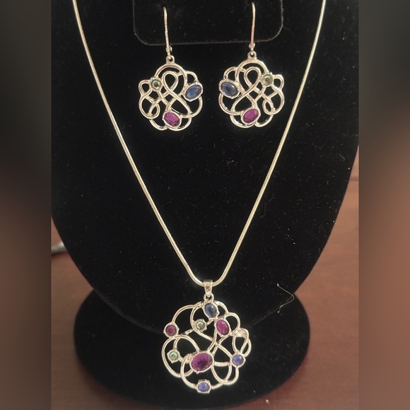 5 x $25 with eligible listings showing a ❤️symbol. Necklace and Earring Set - Picture 1 of 2